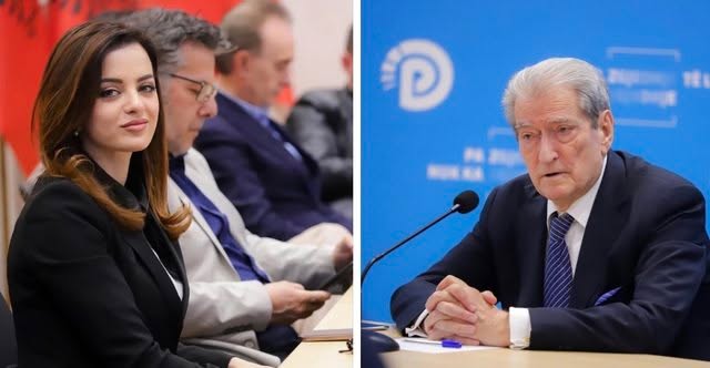 FOTOLAJM/ Trafiku i drogës nuk e ndalon: Berisha vendos në rreshtin e parë të PD-së Elda Hotin