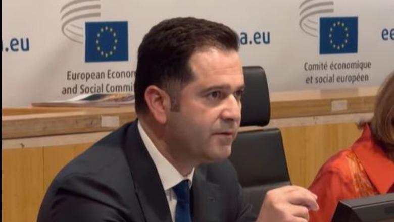 Ministri prezanton në Bruksel progresin ekonomik të Shqipërisë: Po afrohemi me BE-në me ritëm të qëndrueshëm