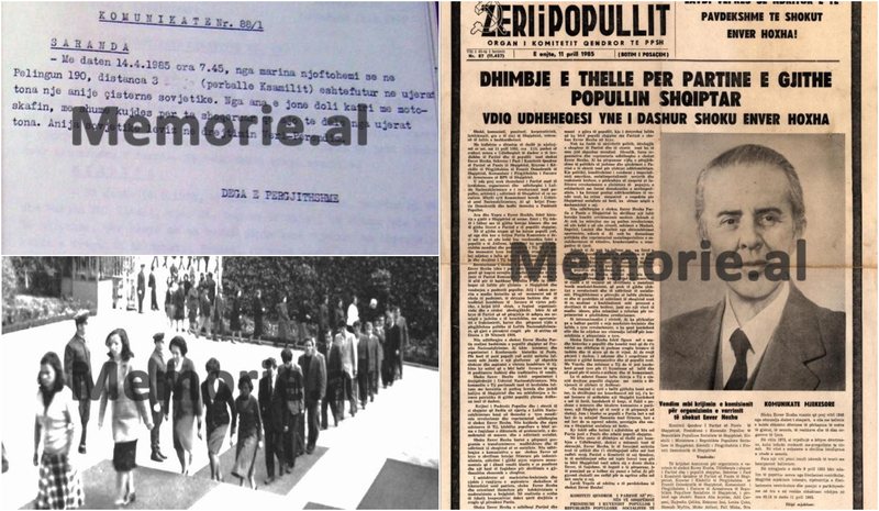 11 Prill 1985 vdiq e Enver Hoxha! Raportet e Sigurimit: Postat greke me flamurin në gjysëm shtizë! Nga Peshkopia në Sarandë në Gjirin e Rodonit e Ksamil janë parë ….
