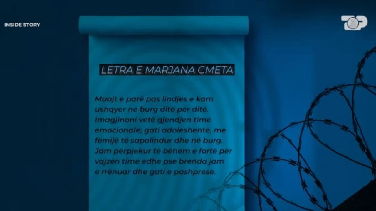Helmoi vjehrrën, rrëfehet Marjana Cmeta: Jam e tronditur, foshnjën e ushqeja me gji në qeli