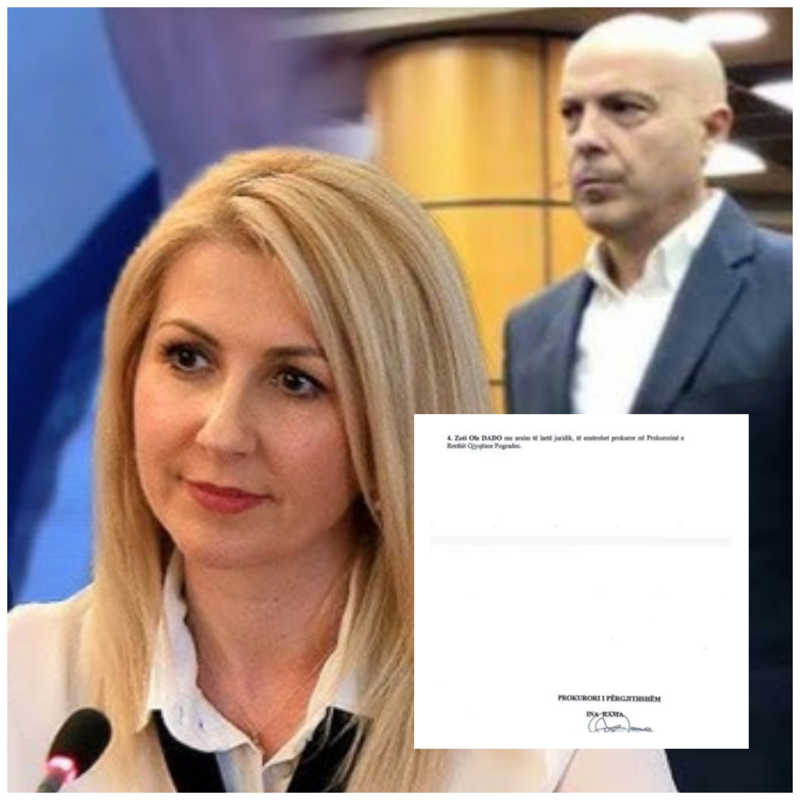 Ina Rama dhe Olsi Dado ose përdhosja e Republikës
