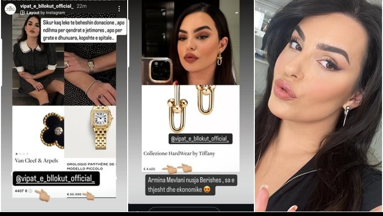 Berisha u qan hallin shqiptarëve të varfër! Luksi i shfrenuar i nuses së familjes së tij me “lekë xhepi” e bënë qesharak: 40 mijë euro vetëm 3 aksesorë Berisha u qan hallin shqiptarëve të varfër! Luksi i shfrenuar i nuses së familjes së tij me “lekë xhepi” e bënë qesharak: 40 mijë euro vetëm 3 aksesorë