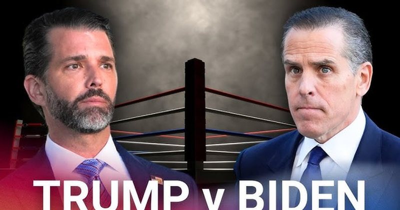 Djali i Biden i gatshëm të ndeshet në kafaz me djemtë e Trump