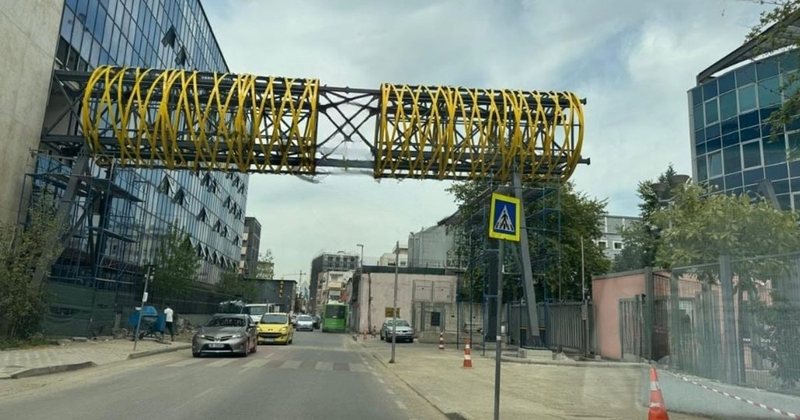 FOTOLAJM/ Korridor ajror mbi rrugë për të lidhur SPAK me BKH