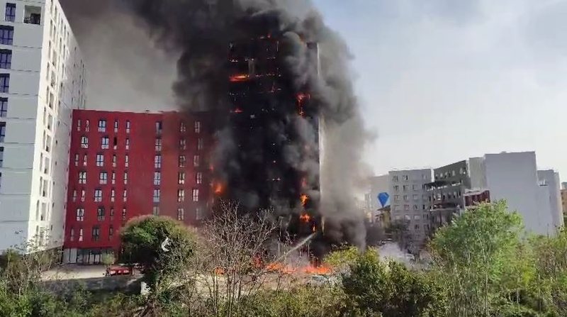 Zjarri te pallati i kompleksit “Arlis” zbardhet bilanci! 30 apartamente të djegura