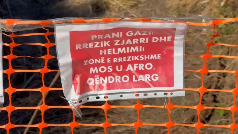 Pas shpimeve për studimin e tokës, zbulohet prani gazi në Hidrovorin e Akërnisë, vendosen tabela paralajmëruese Pas shpimeve për studimin e tokës, zbulohet prani gazi në Hidrovorin e Akërnisë, vendosen tabela paralajmëruese