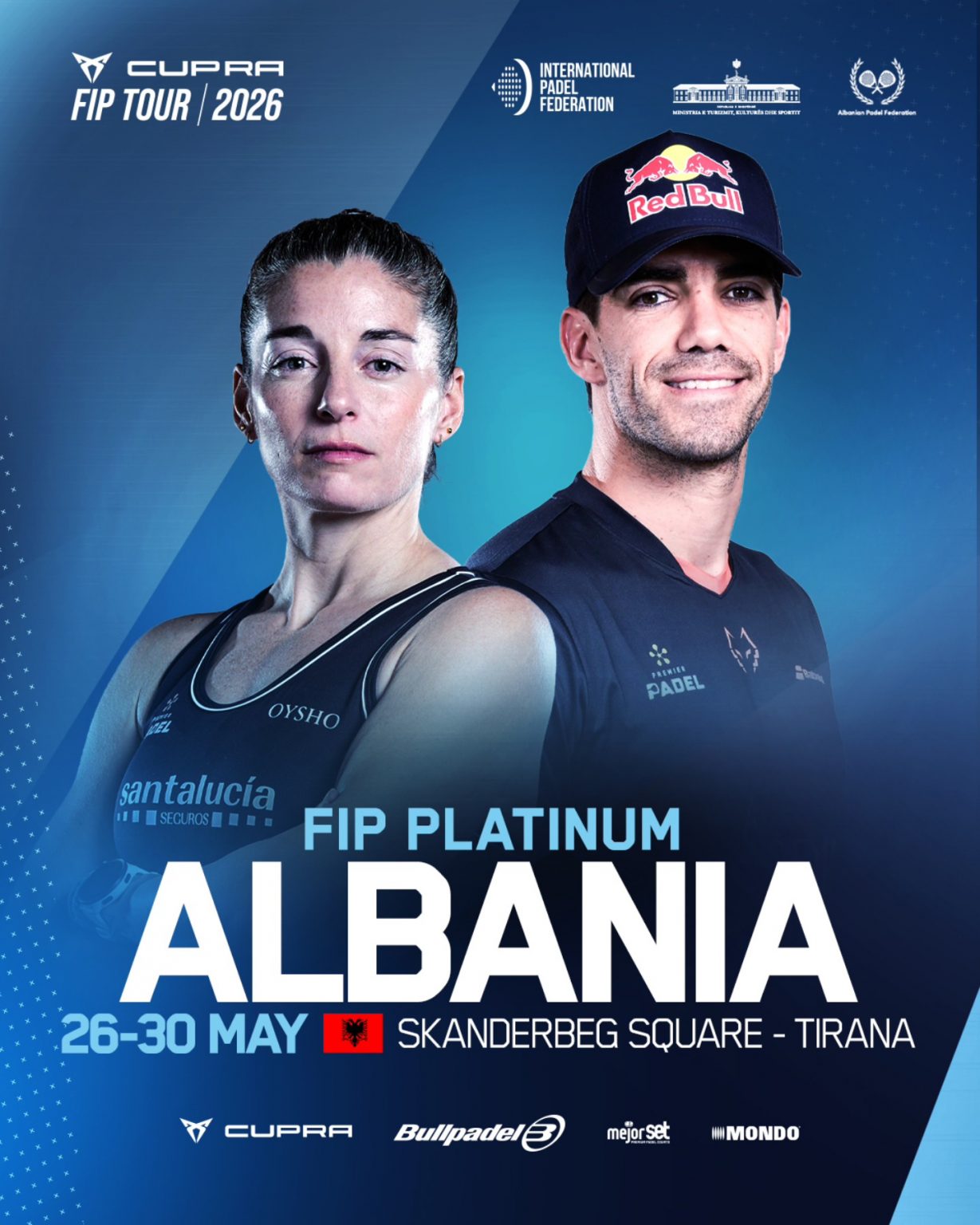 Tirana pret turneun më prestigjioz të padelit në sheshin “Skënderbej” Tirana pret turneun më prestigjioz të padelit në sheshin “Skënderbej”