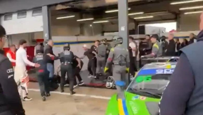 VIDEO/ Gara hapëse e sezonit, përleshje mes inxhinierëve të Lamborghinit dhe Audit në botën e motosportit