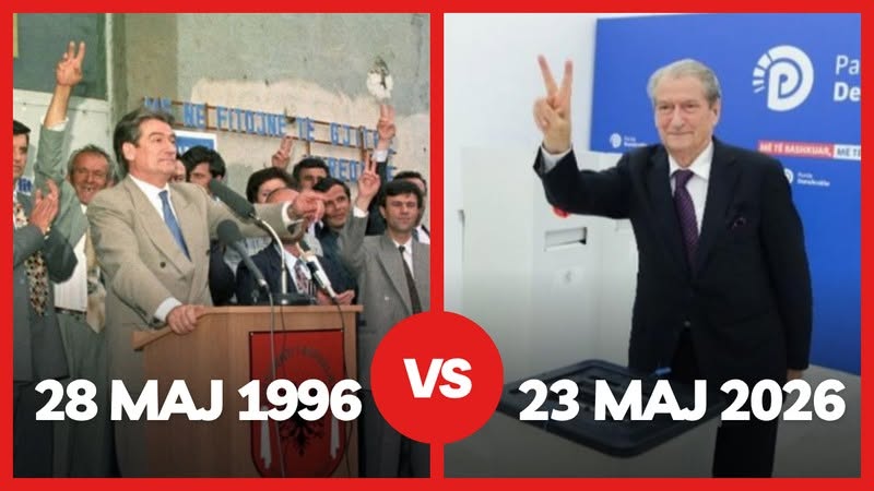 VIDEO/ 28 maj 1996 vs 23 maj 2026, mungon vetëm fotografia me portrete të përgjakura