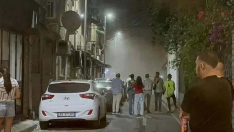 U raportua për zjarr në një pallat, çfarë e shkaktoi shtullungën e pluhurit në zonën e “Myslym Shyrit” në Tiranë që alarmoi banorët