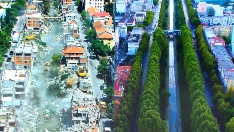 Mes ndërtimeve pa leje, kaosit e papastërtive, kontrasti i dukshëm i Tiranës së sotme me atë të prag-viteve 2000! PS publikon pamjet
