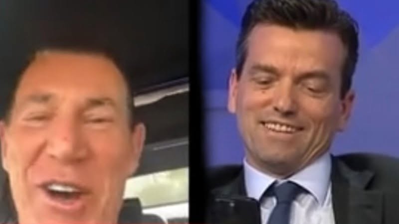 VIDEO/ “Të fala vlonjatit tim”! Artur Shehu surprizon Agron Shehajn live te Blendi Fevziu