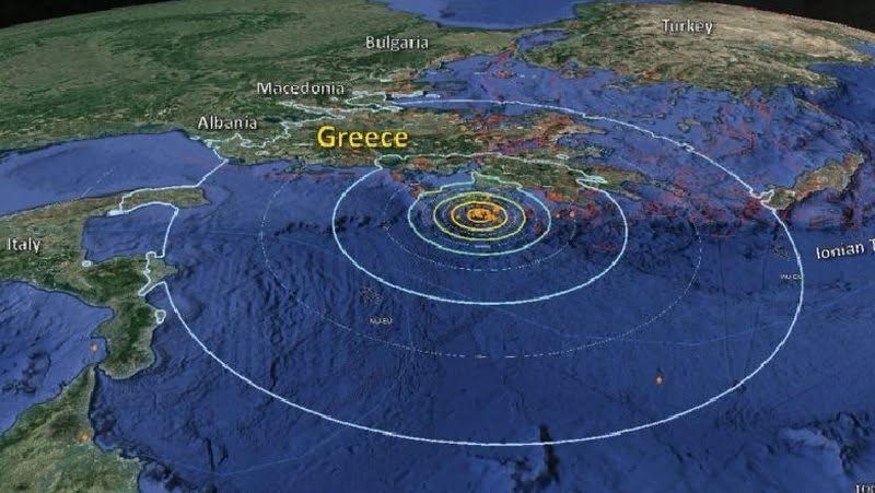 Dy tërmete të forta godasin Evian në Greqi, lëkundjet ndihen deri në Athinë