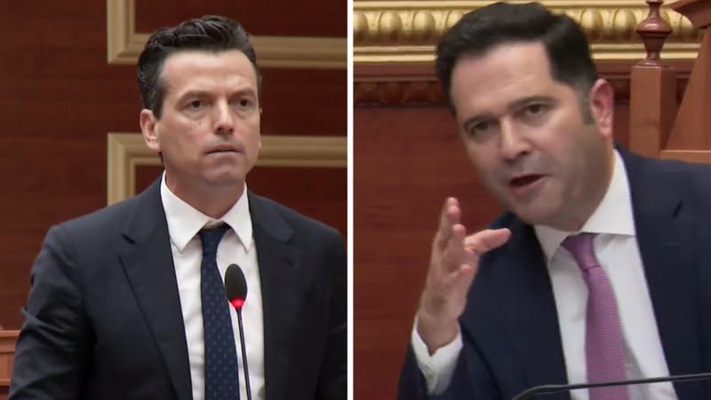 Trego lidhjen me 17 kompani jashtë Shqipërisë”! Përplasje në Kuvend: Malaj akuzon me fakte Shehajn për fitime të transferuara jashtë vendit