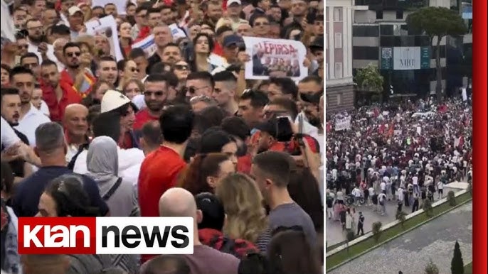 VIDEO/ Mos prek me dorë! Tension me grupin e organizatorëve të protestës, shumë shpejt kjo turmë amorfe do theren për…flamengot dhe pelikanin kaçurrel
