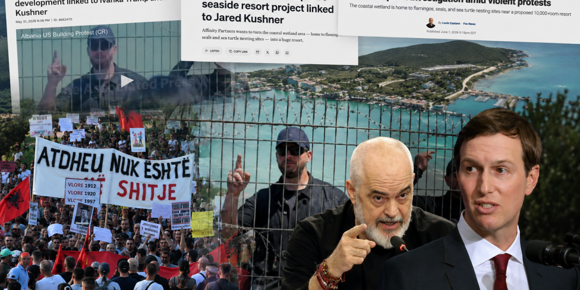 Debati mbi projektin turistik të Jared Kushner në Shqipëri ka kaluar kufijtë e diskutimit lokal, duke u bërë pjesë edhe e përplasjes politike në Shtetet e Bashkuara.
