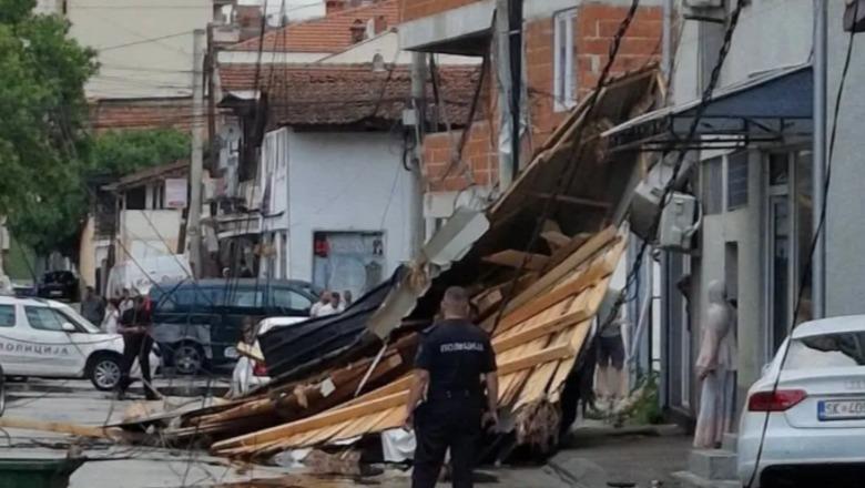 Një nga situatat më të rrezikshme të motit në rajon! Stuhitë godasin Ballkanin: Nëntë të lënduar në Shkup, Kosova në alert! Një nga situatat më të rrezikshme të motit në rajon! Stuhitë godasin Ballkanin: Nëntë të lënduar në Shkup, Kosova në alert!