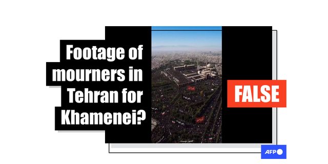 Fact-Check-u i AFP: Transmetimi i funeralit të Khameneit jo real, u bë me IA Fact-Check-u i AFP: Transmetimi i funeralit të Khameneit jo real, u bë me IA
