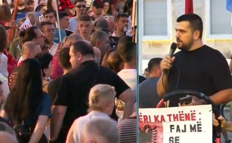 “Lehsit” në protestë flasin broçkulla: Do ia marrim pushtetin me dhunë Ramës, do ta tërheqim zvarrë! Meriton vdekjen “Lehsit” në protestë flasin broçkulla: Do ia marrim pushtetin me dhunë Ramës, do ta tërheqim zvarrë! Meriton vdekjen