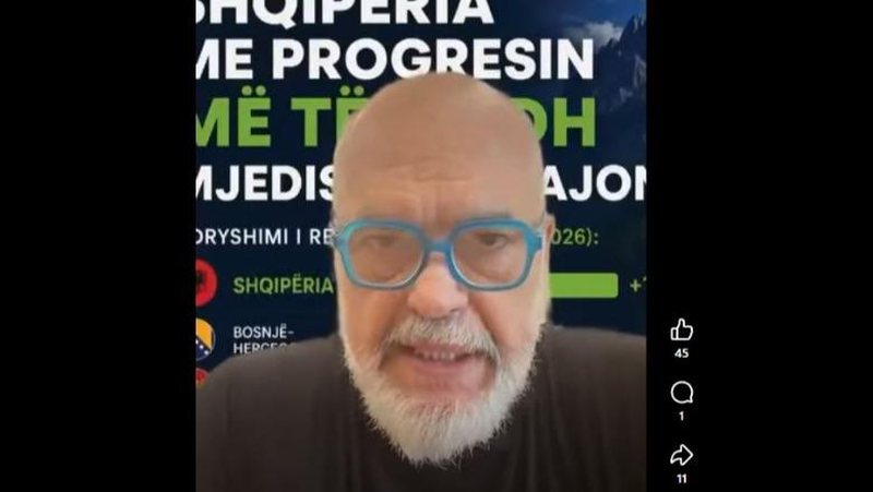 Rama: Shqipëria e para në Ballkanin Perëndimor për mjedisin, protestat tregojnë ndryshimin e shoqërisë shqiptare Rama: Shqipëria e para në Ballkanin Perëndimor për mjedisin, protestat tregojnë ndryshimin e shoqërisë shqiptare