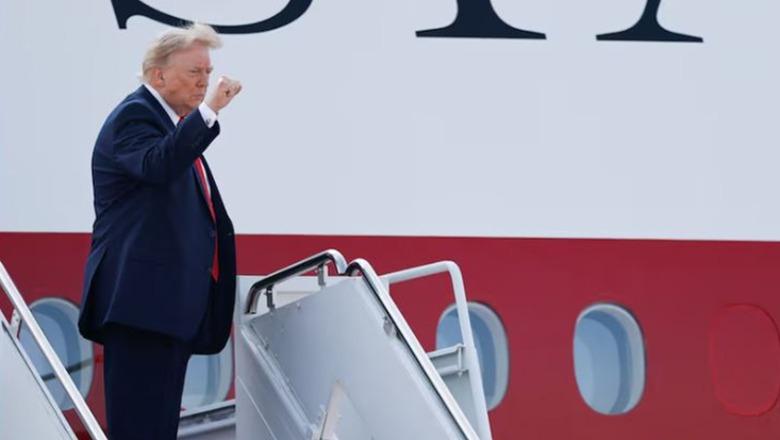 Presidenti amerikan bën udhëtimin e parë me ‘Air Force One’ e ri që mori dhuratë nga Katari: Nuk ka asgjë tjetër si ky! Presidenti amerikan bën udhëtimin e parë me ‘Air Force One’ e ri që mori dhuratë nga Katari: Nuk ka asgjë tjetër si ky!