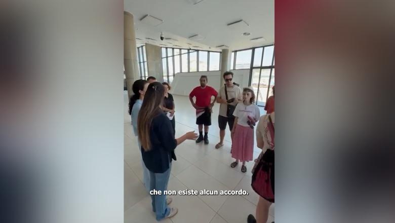 Delegacioni i “Global Sumud Flotilla” në Vlorë: Ministria e Turizmit: Erdhën për të “shpëtuar” Sazanin nga izraelitët, por nuk shkuan në ishull! Rama: Revolucionarët e rrenave i ikin të vërtetës si djalli temianit Delegacioni i “Global Sumud Flotilla” në Vlorë: Ministria e Turizmit: Erdhën për të “shpëtuar” Sazanin nga izraelitët, por nuk shkuan në ishull! Rama: Revolucionarët e rrenave i ikin të vërtetës si djalli temianit