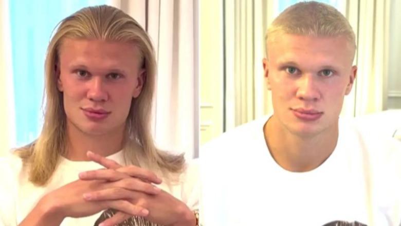Sezon i ri, model i ri! Erling Haaland pret flokët e gjatë dhe habit tifozët me pamjen e re Sezon i ri, model i ri! Erling Haaland pret flokët e gjatë dhe habit tifozët me pamjen e re