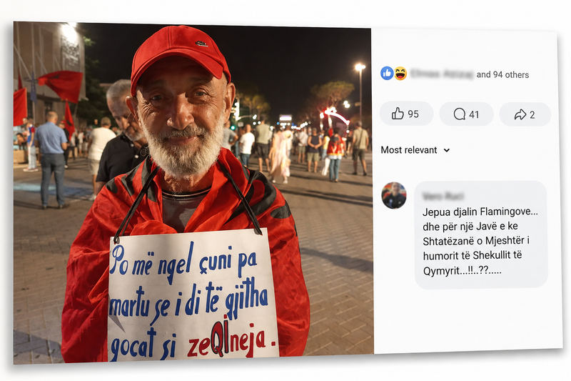 SHËNIM / “Lei Fengët” e protestës: Kur qytetari përdoret si rekuizitë për propagandë SHËNIM / “Lei Fengët” e protestës: Kur qytetari përdoret si rekuizitë për propagandë