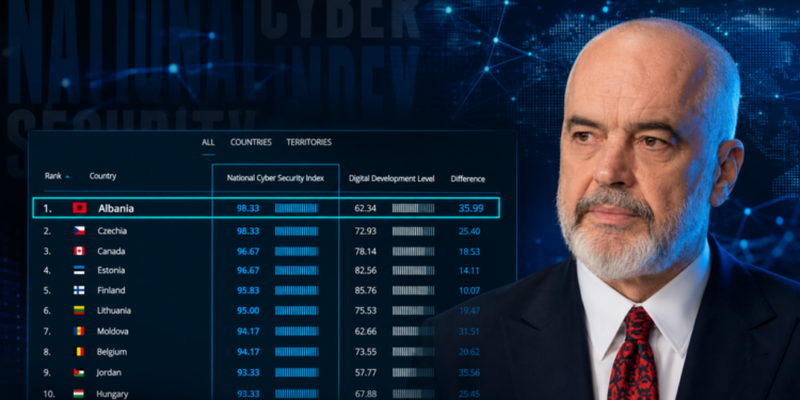 Nga shënjestër e sulmeve të Iranit, Shqipëria e para në botë për sigurinë kibernetike, Rama: Falë bashkëpunimit me izraelitët Nga shënjestër e sulmeve të Iranit, Shqipëria e para në botë për sigurinë kibernetike, Rama: Falë bashkëpunimit me izraelitët