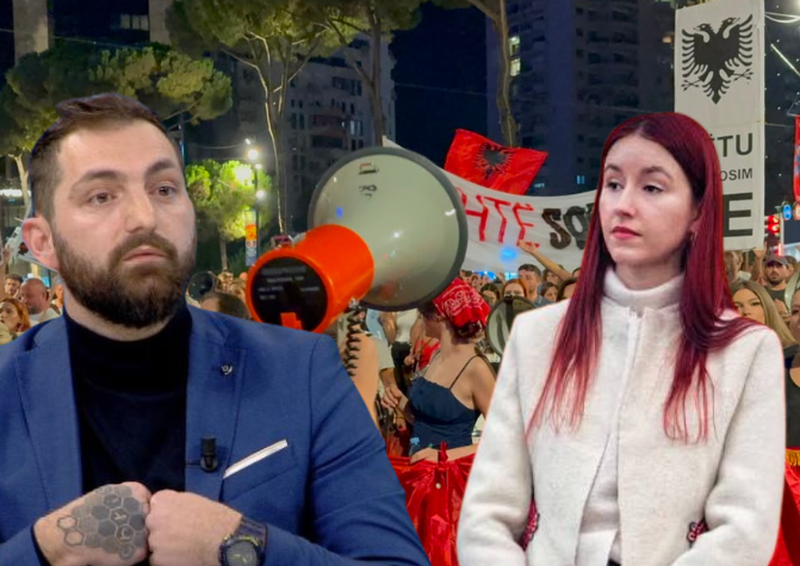 VIDEO/ Thellohen përplasjet mes organizatorëve të protestës, aktivistja akuzon Gent Prognin: Na ka kërcënuar me jetë VIDEO/ Thellohen përplasjet mes organizatorëve të protestës, aktivistja akuzon Gent Prognin: Na ka kërcënuar me jetë
