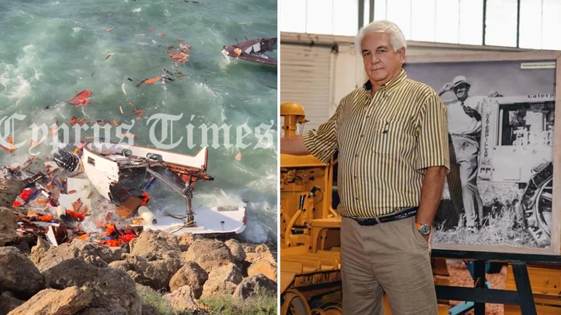 Stuhia e fortë godet Qipron/ Humb jetën biznesmeni i njohur, varka ku ndodhej me familjen përplaset në shkëmbinj Stuhia e fortë godet Qipron/ Humb jetën biznesmeni i njohur, varka ku ndodhej me familjen përplaset në shkëmbinj