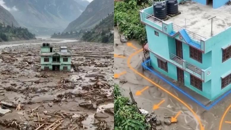 VIDEO/ E palëkundur përballë fatkeqësisë! “Sekreti” i shtëpisë që u rezistoi përmbytjeve në Nepal