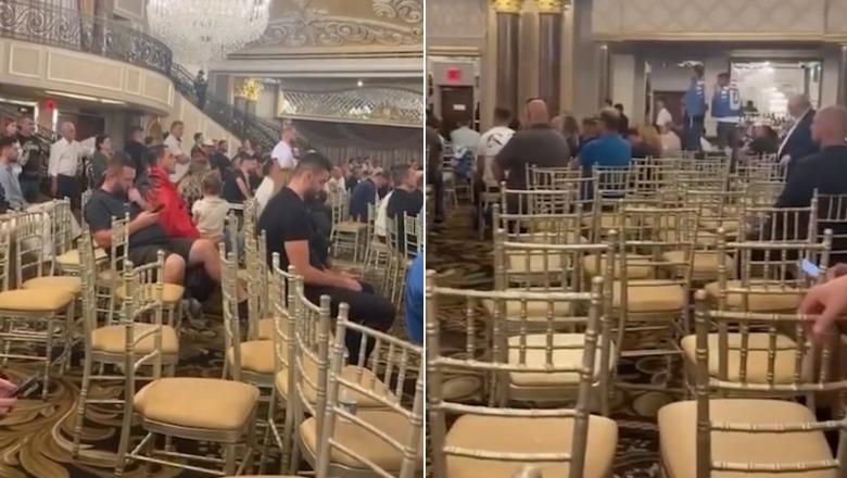 VIDEO/ Berisha braktiset nga demokratët në SHBA! Salla bosh në takimin në New Jersey