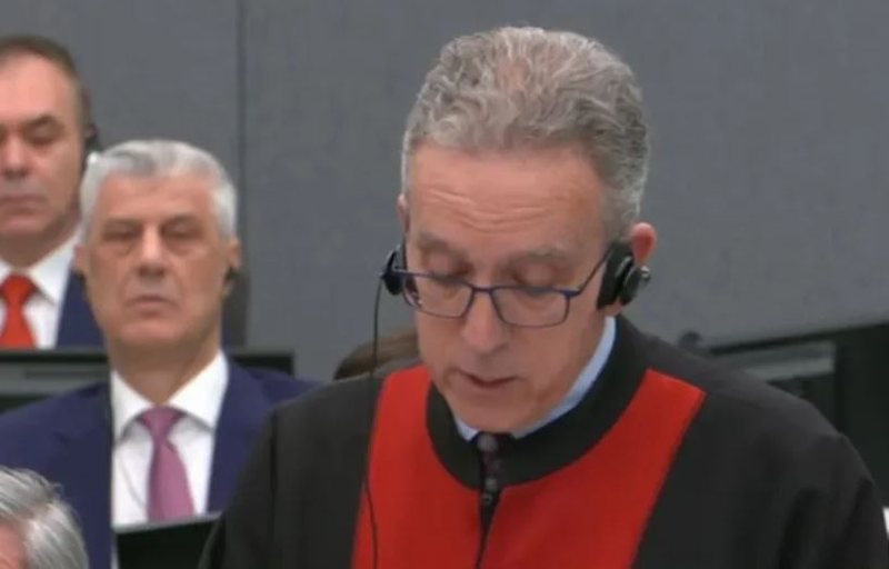 Avokati i Thaçit reagon ndaj deklaratës së Marta Kos: Nuk të takon ta paragjykosh çështjen ndaj tij Avokati i Thaçit reagon ndaj deklaratës së Marta Kos: Nuk të takon ta paragjykosh çështjen ndaj tij