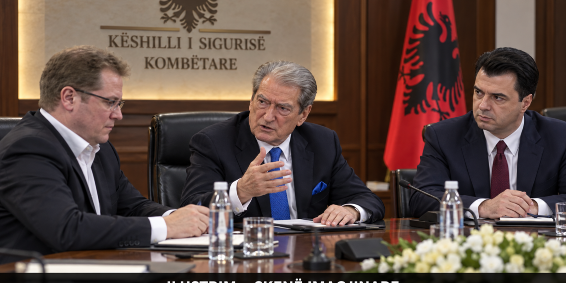 Foto nga koha e qeverisë “Berisha”: Kur për sigurinë në vend qeveria e raportonte te Damir Fazlliç! (Foto)