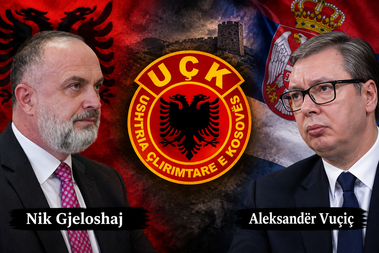 Vuçiç tërbohet me Nik Gjeloshajn që tha se “çdo shqiptar mban në zemër luftën e shenjtë të UÇK-së”: A do të ndalet integrimi i Malit të Zi në BE? Vuçiç tërbohet me Nik Gjeloshajn që tha se “çdo shqiptar mban në zemër luftën e shenjtë të UÇK-së”: A do të ndalet integrimi i Malit të Zi në BE?