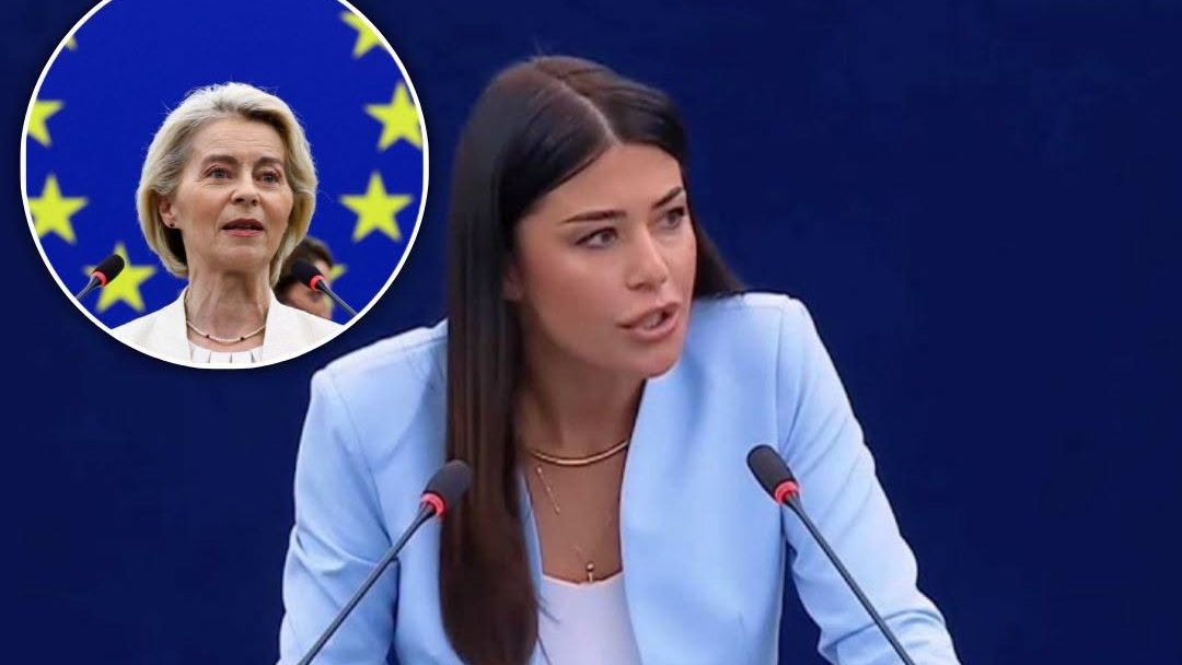 Fjalimi i Eurodeputetes greke Afroditi Latinopoulou që po bën xhiron e botës Fjalimi i Eurodeputetes greke Afroditi Latinopoulou që po bën xhiron e botës