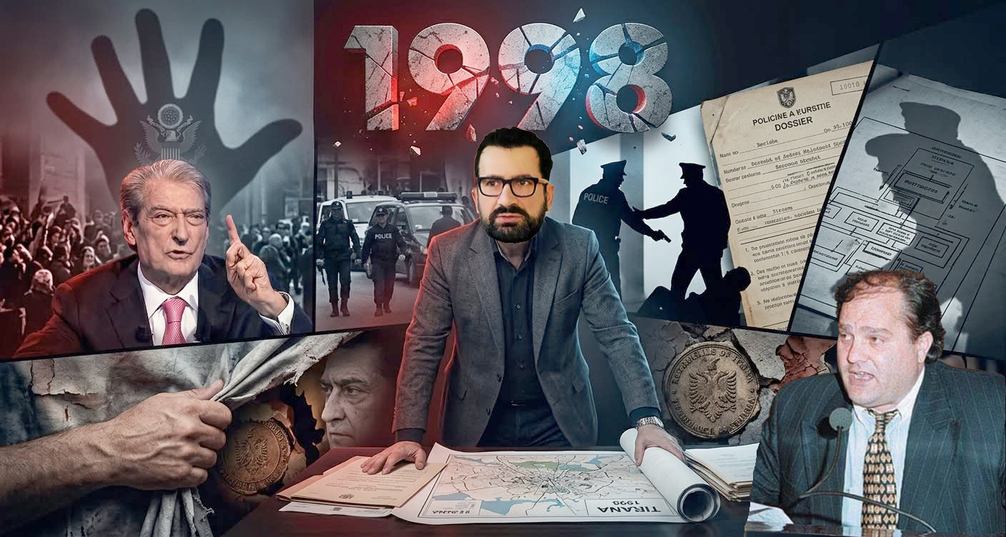 Prapaskenat e përgjakshme të ’98-ës, Kreshnik Spahiu zbulon implikimin e policisë në ekzekutimin e Azem Hajdarit dhe tradhtinë e madhe shtetërore, si u planifikua atentati i dytë dhe pse SHBA-ja e kërcënoi hapur Sali Berishën pas orvatjes për grusht shteti Prapaskenat e përgjakshme të ’98-ës, Kreshnik Spahiu zbulon implikimin e policisë në ekzekutimin e Azem Hajdarit dhe tradhtinë e madhe shtetërore, si u planifikua atentati i dytë dhe pse SHBA-ja e kërcënoi hapur Sali Berishën pas orvatjes për grusht shteti