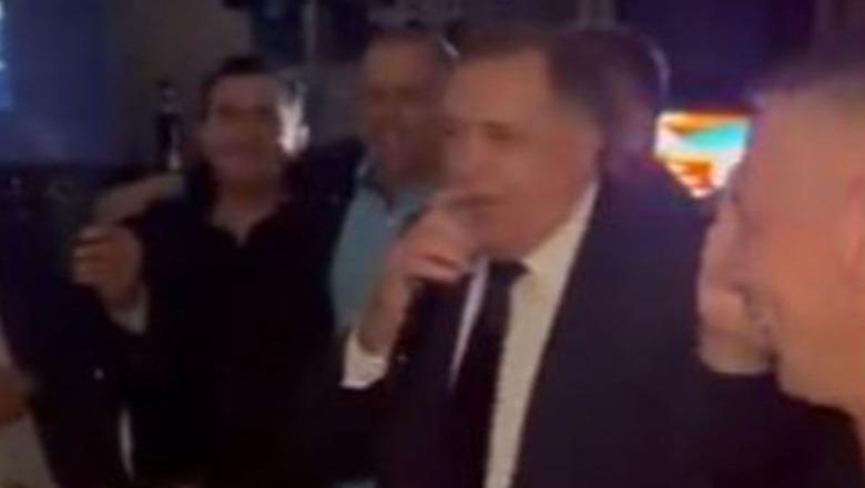 Partia e tij fitoi zgjedhjet në Bosnje Hercegovinë: Ish “non grata” Milorad Dodik feston fitoren me këngët e Lepa Brenës! Falënderon Trump e Putin: Pa ju do ishim politikisht të vdekur!