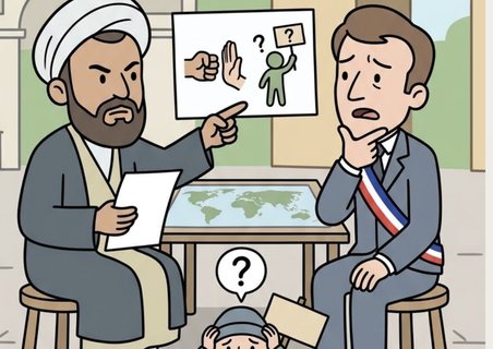 Ku ka përfunduar Evropa? Irani thirri ambasadorin francez në Teheran për … “trajtimin e dhunshëm të protestave të studentëve dhe për shkeljen e të drejtave të njeriut.”! Ku ka përfunduar Evropa? Irani thirri ambasadorin francez në Teheran për … “trajtimin e dhunshëm të protestave të studentëve dhe për shkeljen e të drejtave të njeriut.”!