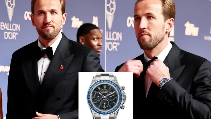 Harry Kane tërhoqi vëmendjen me orën e rrallë në ceremoninë e “Topit të Artë”, vlera është marramendëse Harry Kane tërhoqi vëmendjen me orën e rrallë në ceremoninë e “Topit të Artë”, vlera është marramendëse