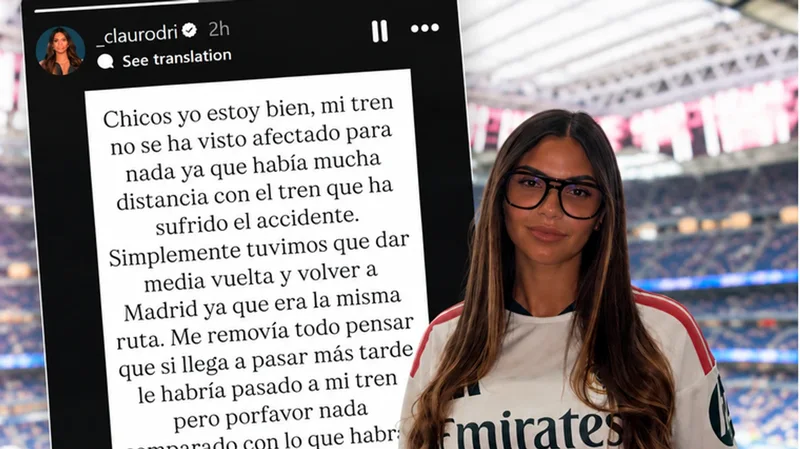 Gruaja e Marc Cucurella-s tregon tmerrin që përjetoi pas aksidentit tragjik në Spanjë: “Treni im ishte menjëherë pas atyre që u përplasën” Gruaja e Marc Cucurella-s tregon tmerrin që përjetoi pas aksidentit tragjik në Spanjë: “Treni im ishte menjëherë pas atyre që u përplasën”