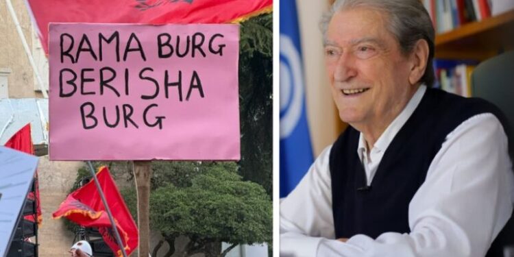 Vandalët e maskuar si studentë me maska sulmuan institucionet dhe shkatërruan bizneset, Berisha: Janë luanë! Protesta paqësore, policia i detyroi të përdornin dhunë! Rama të dorëhiqet Vandalët e maskuar si studentë me maska sulmuan institucionet dhe shkatërruan bizneset, Berisha: Janë luanë! Protesta paqësore, policia i detyroi të përdornin dhunë! Rama të dorëhiqet