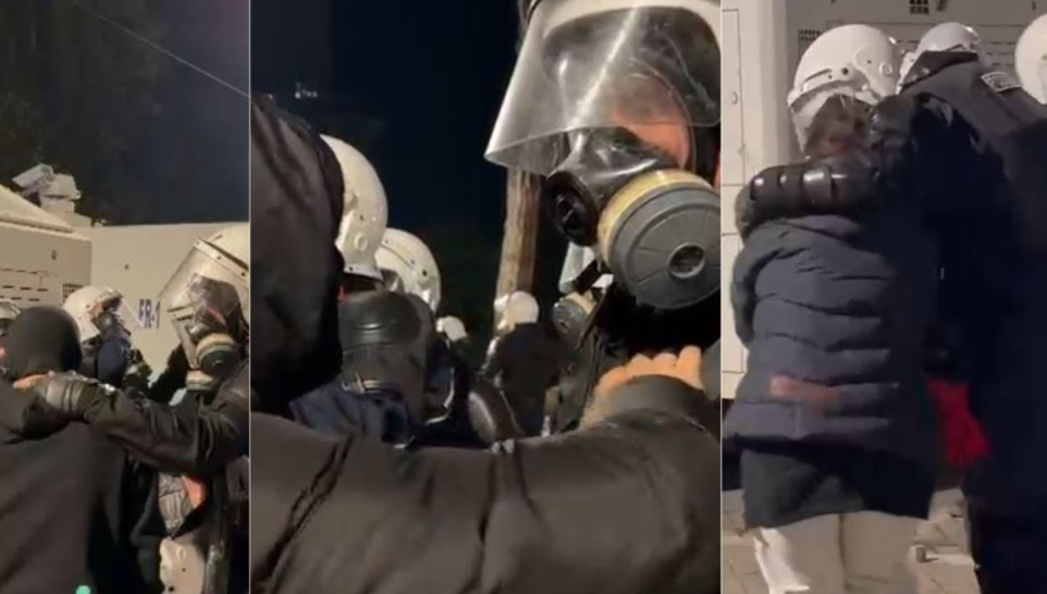 Pas 7 orësh betejë me gurë e gaz, lëvizje surprizë te protestuesit, ndalin sulmet ndaj policisë me përqafime e ujë! Po çfarë do të ndodhë sot? Pas 7 orësh betejë me gurë e gaz, lëvizje surprizë te protestuesit, ndalin sulmet ndaj policisë me përqafime e ujë! Po çfarë do të ndodhë sot?